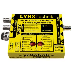 CHD 1812 yellobrik HDMI to SDI converter with Frame Synchronizer