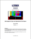 EBU Digitial A/V Sync and Operational Test Pattern