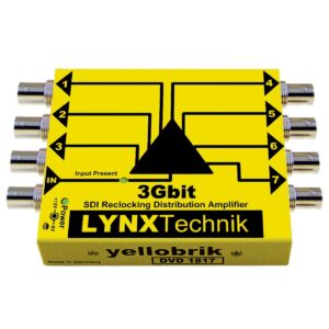 DVD 1817 yellobrik 1 > 7 SDI distribution Amplifier