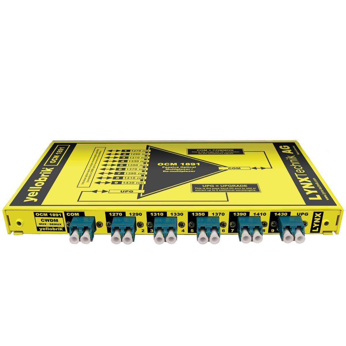 OCM1891 OCM 1891 - 9 Channel CWDM MUX/DEMUX
