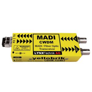 OTR 1240 - MADI Fiber Optic Transceiver (CWDM)