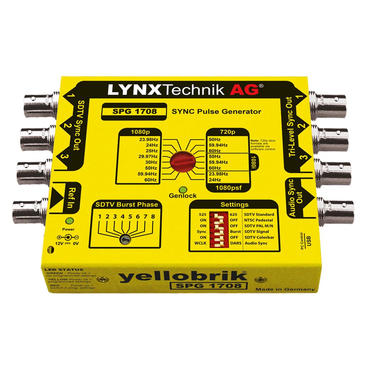 SPG1708 SPG 1708 - Sync Pulse Generator