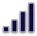 A mobile signal strength icon showing four bars.