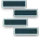 A horizontal bar chart with four cyan bars of varying lengths.